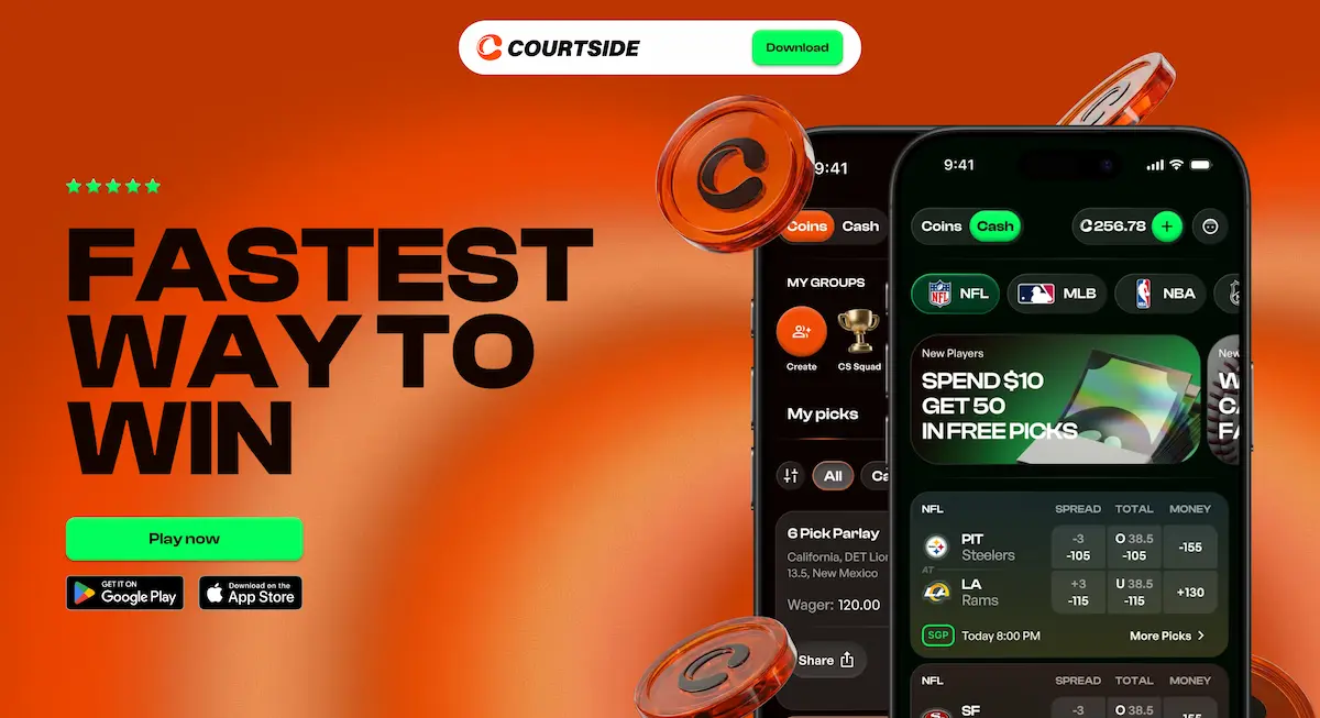 courtside casino homepage