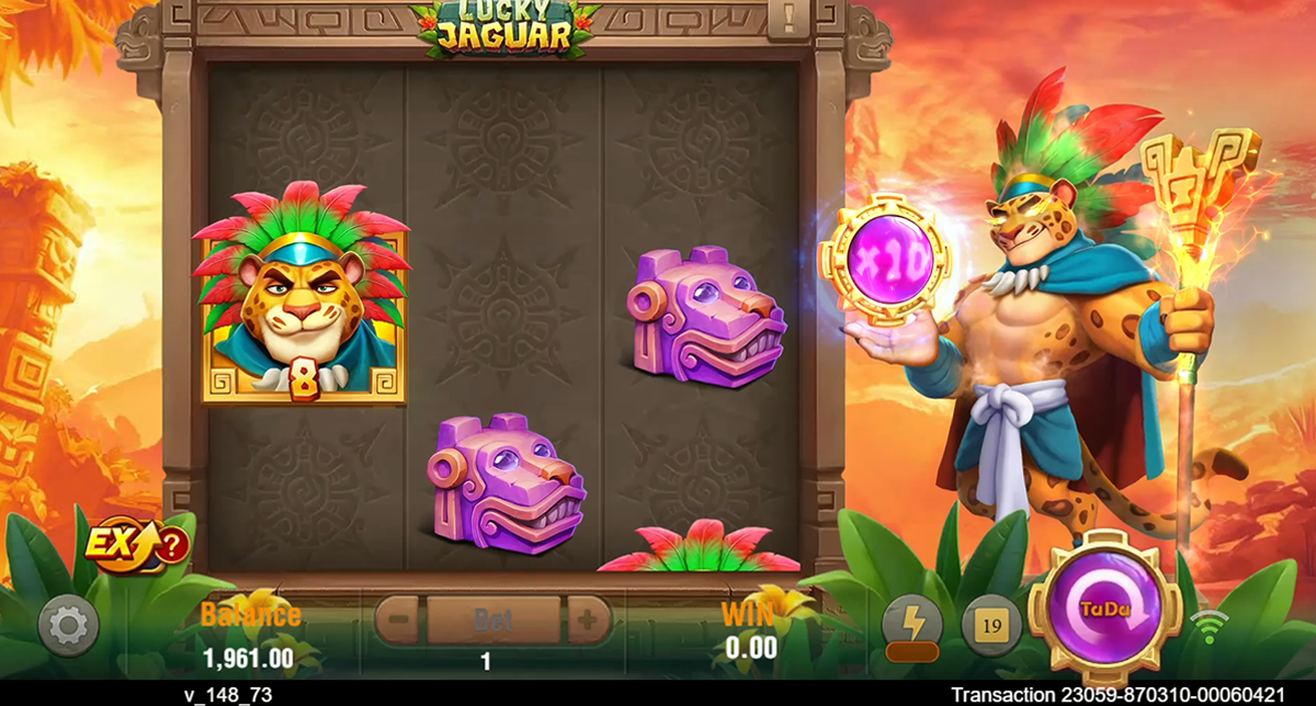 lucky jaguar during bonus