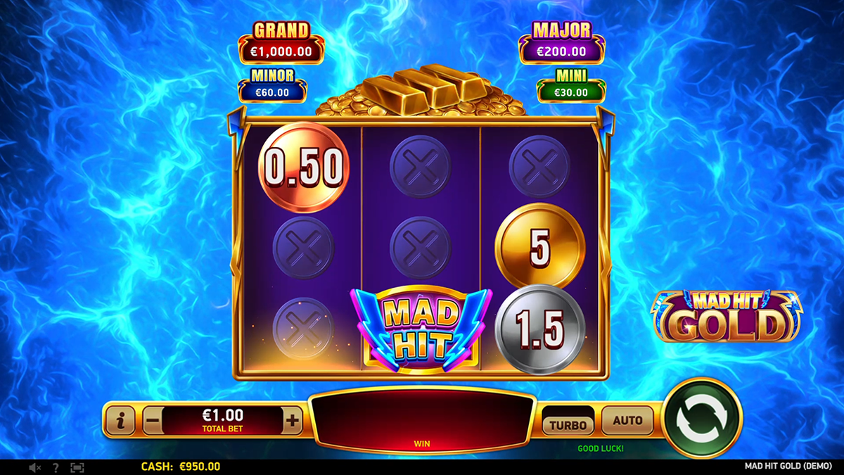 mad hit gold bonus trigger