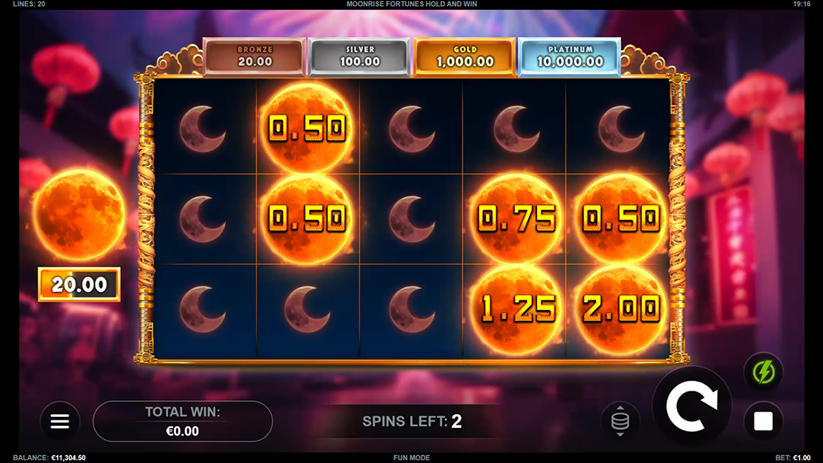 moonrise fortunes hold win bonus