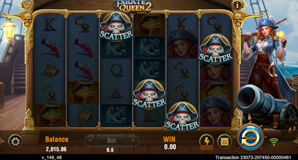 pirate queen 2 bonus trigger visible
