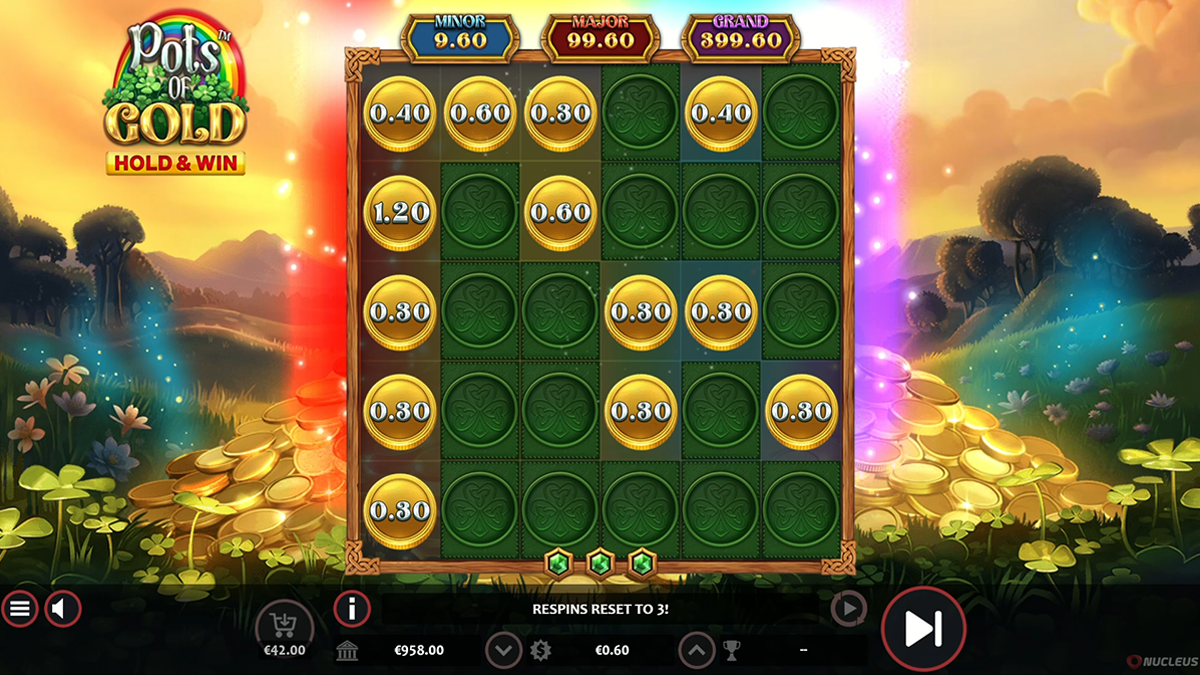 pot of gold during bonus