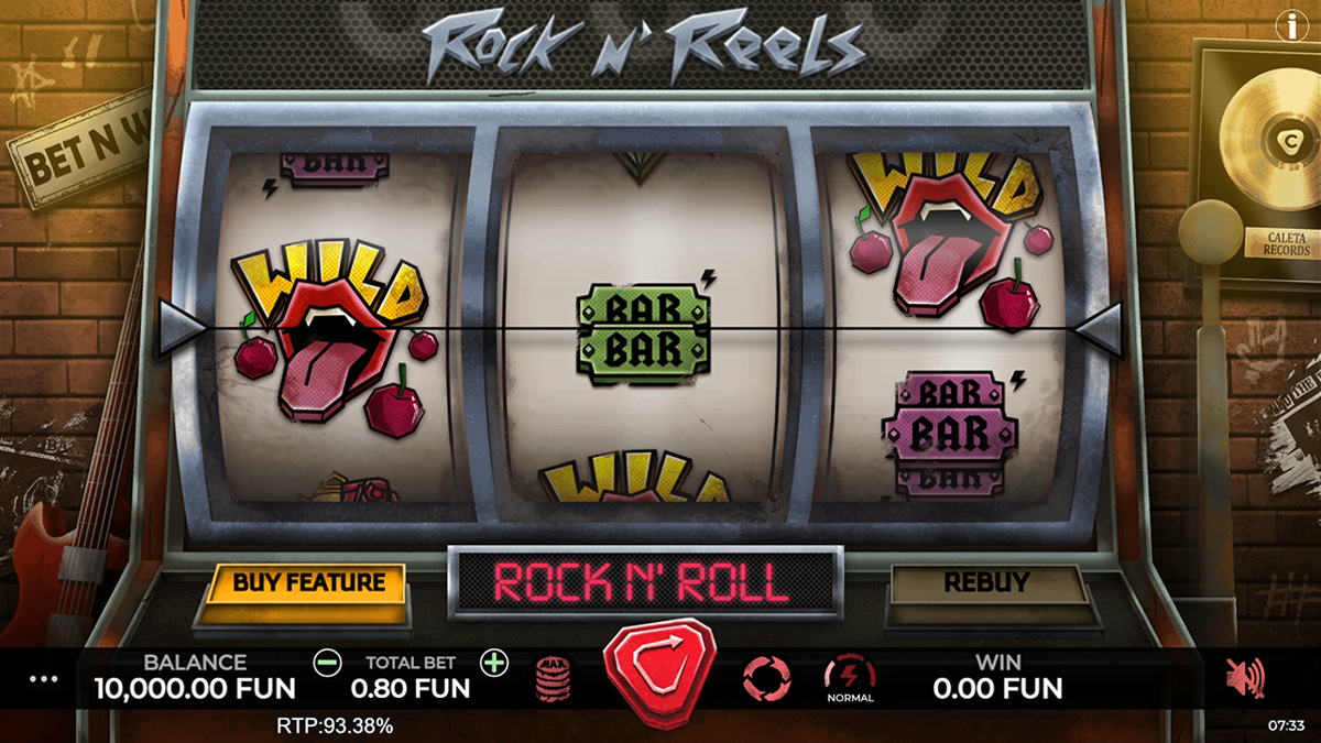 Rock N’ Reels slot game