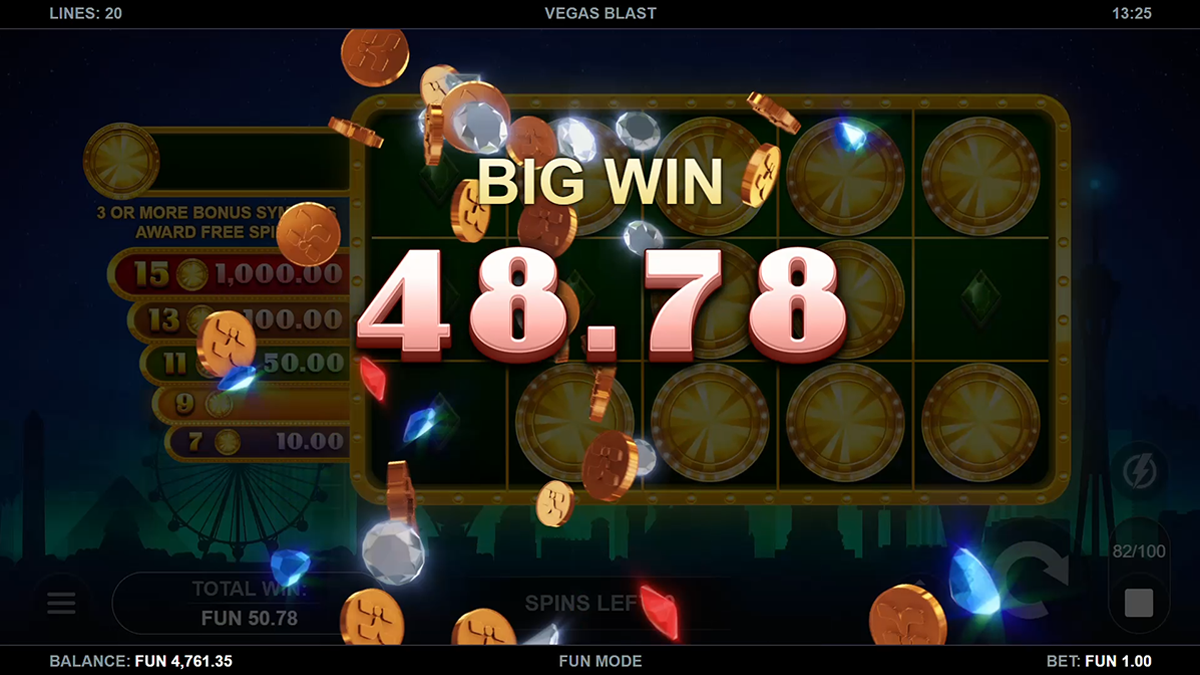 vegas blast bigwin