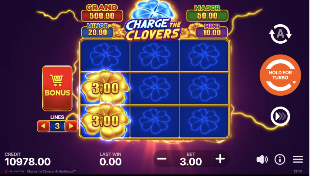 Charge the Clovers: Hit the Bonus Power Chance