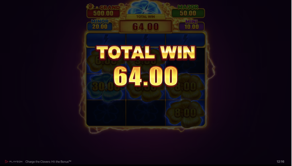 Charge the Clovers: Hit the Bonus Power Chance Big Win