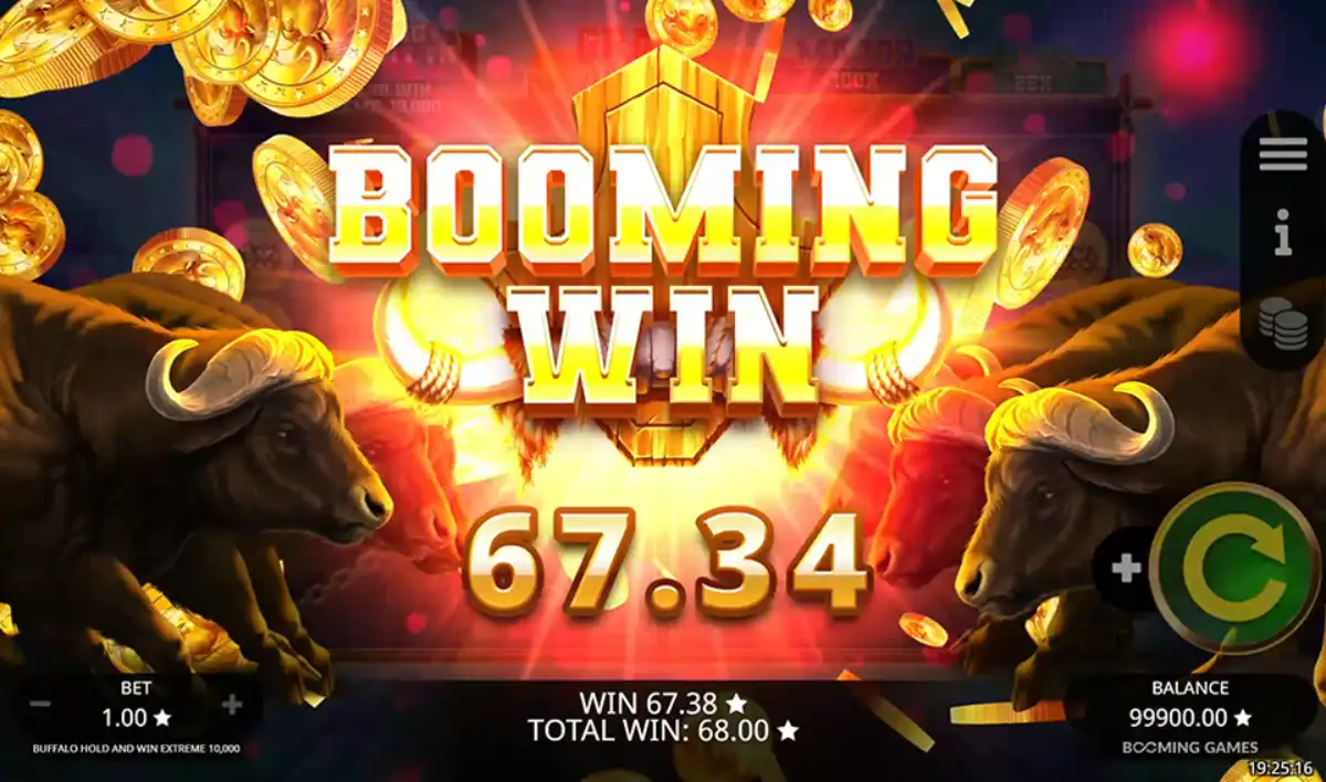 buffalo hold and win extreme 10,000 big win