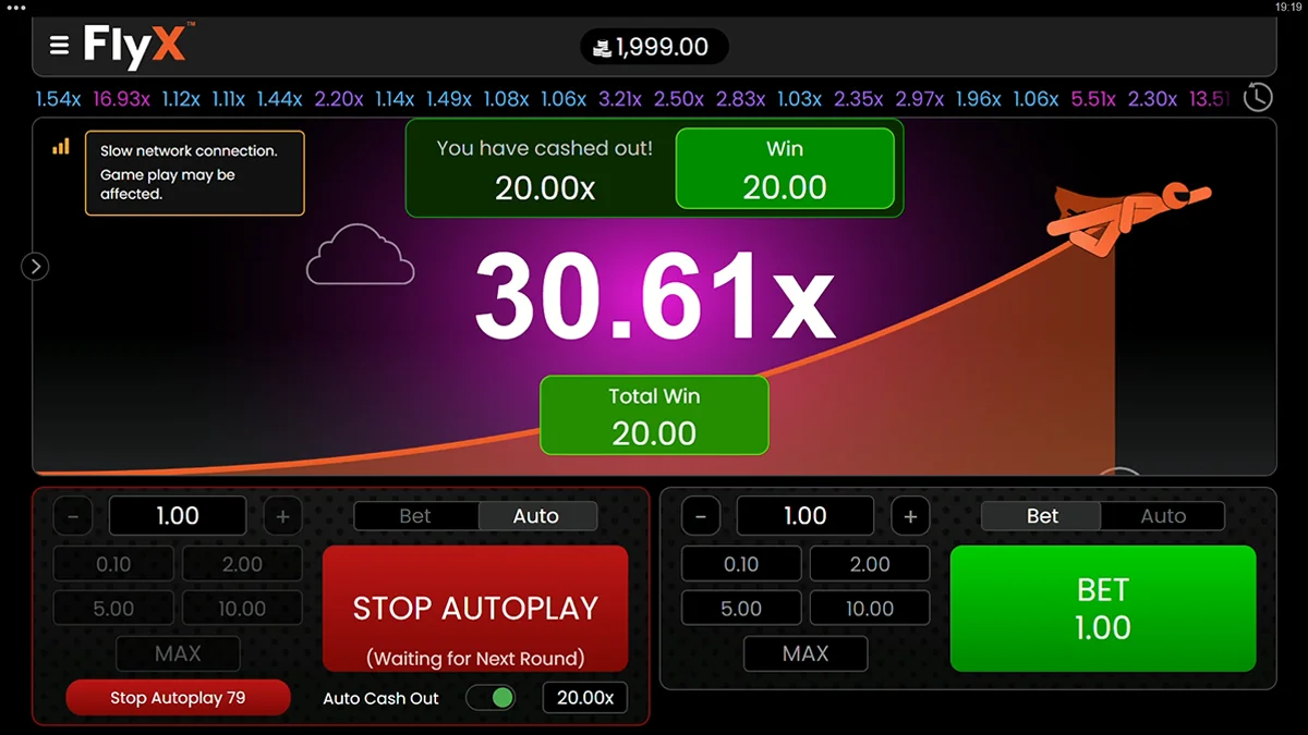 flyx big win