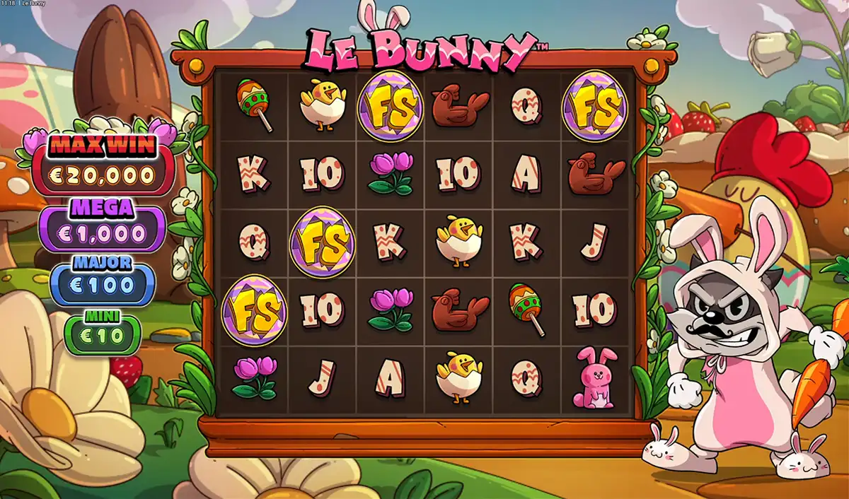 le bunny bonus trigger visible