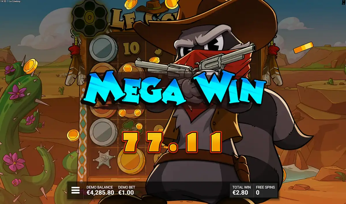 le cowboy big win