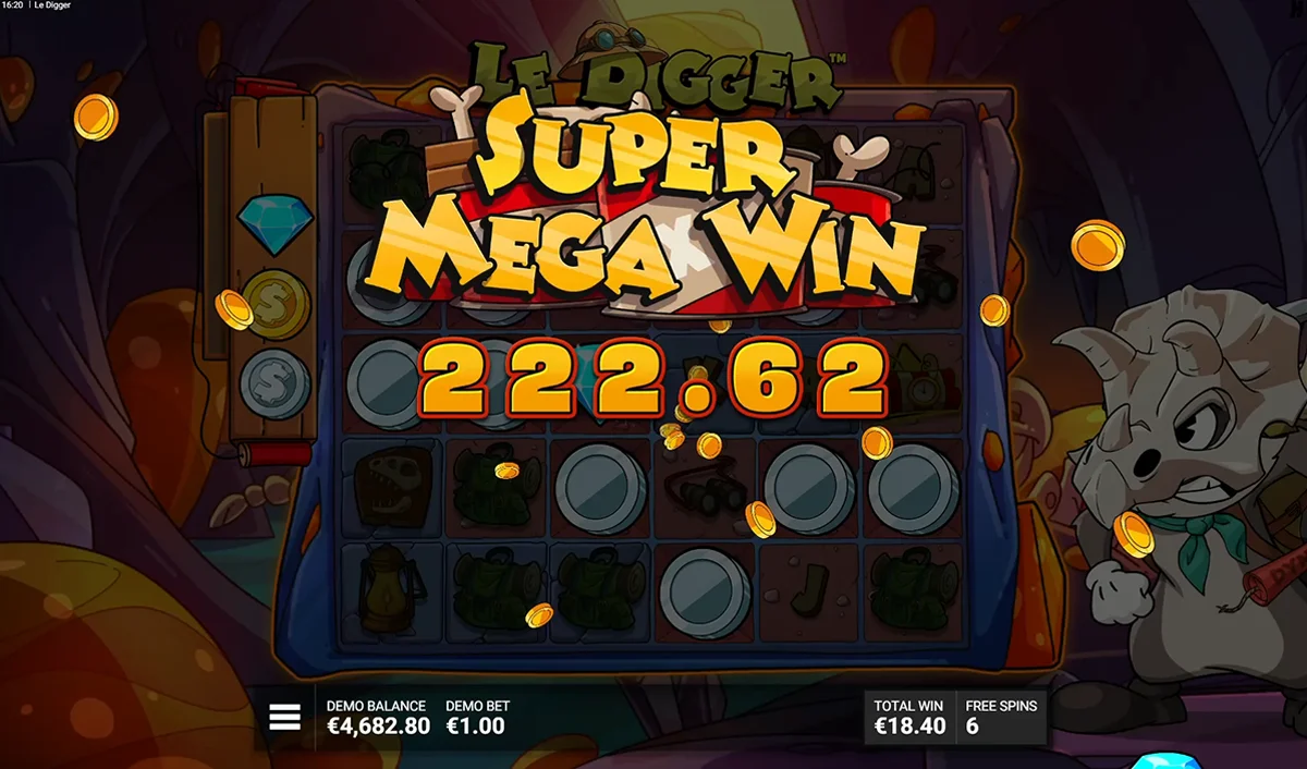 le digger big win