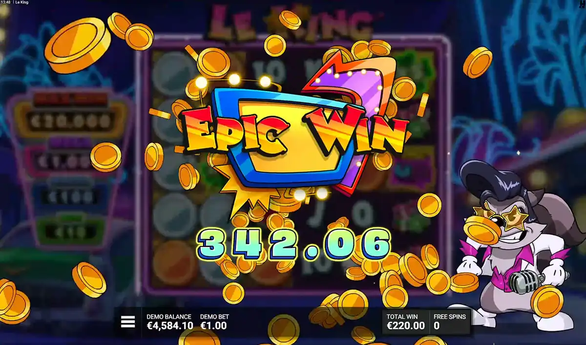 le king big win