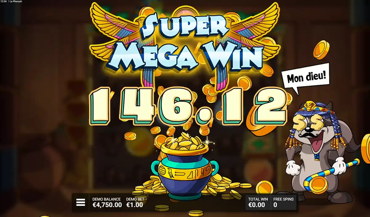 le pharaoh big win
