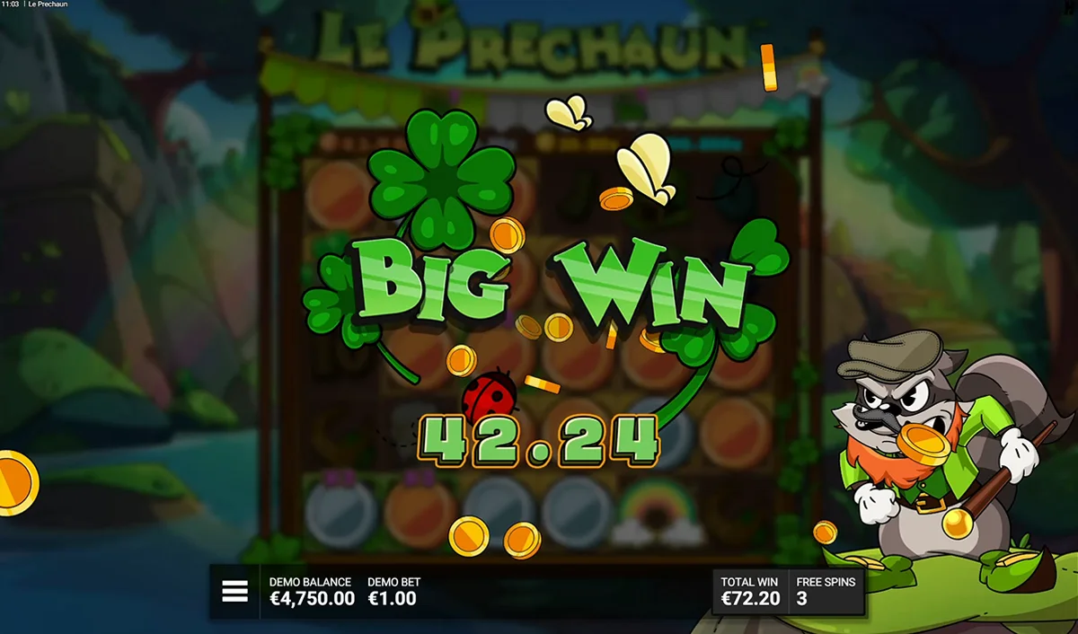 le prechaun big win