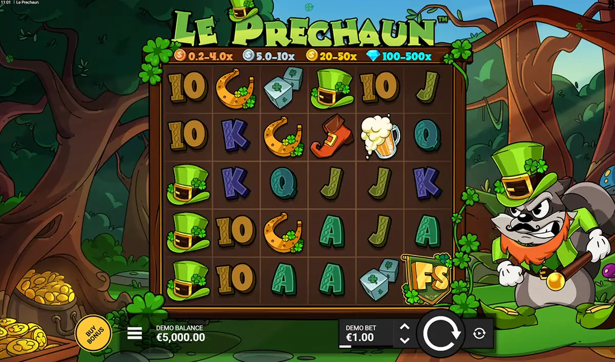 le prechaun base game