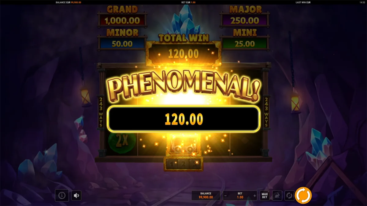 rock and riches big win