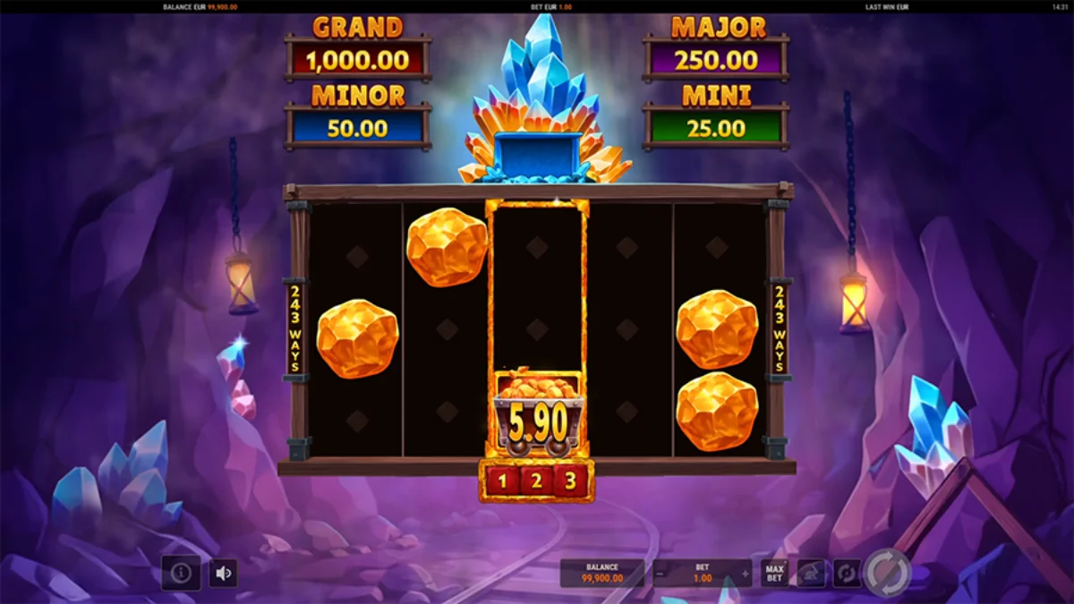 rock and riches during bonus