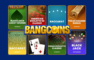 BangCoins table games