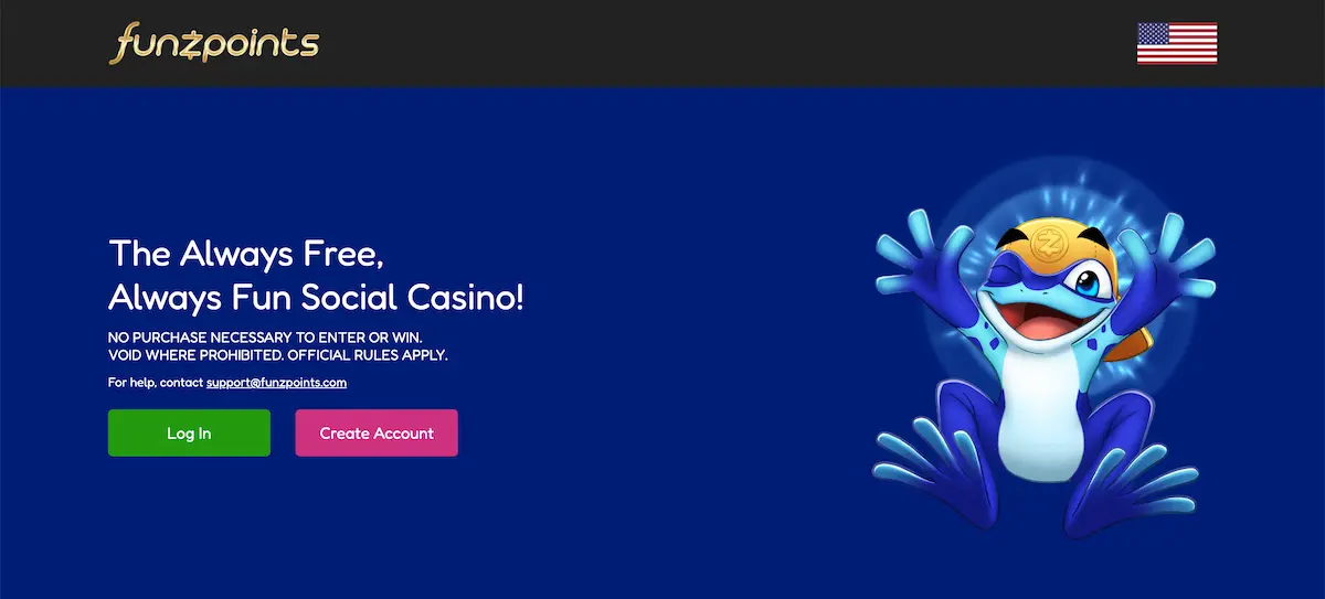 funzpoints casino homepage
